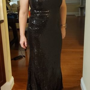 Sequin Maxi Dress